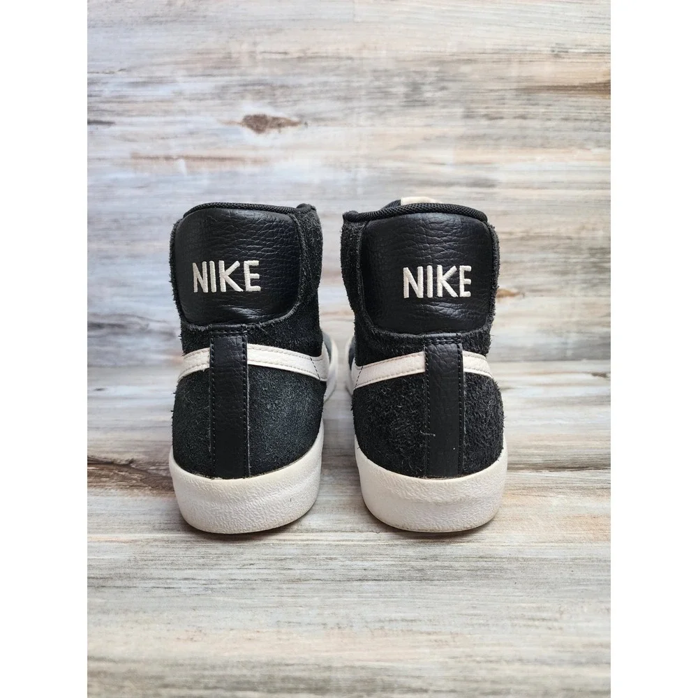 Nike Blazer Mid '77 Suede Black White DD3237-002 Sneakers Shoes Youth 7 Y